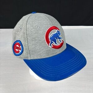 Pro Standard Chicago Cubs Leather Brim Buckle Hat Cap